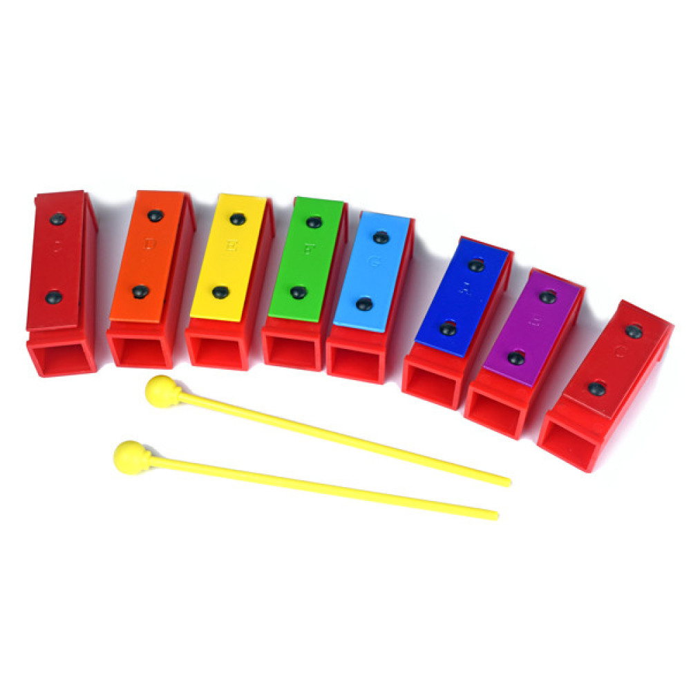 Tetra 8 Note Coloured Chime Bars - Class Pack - 20