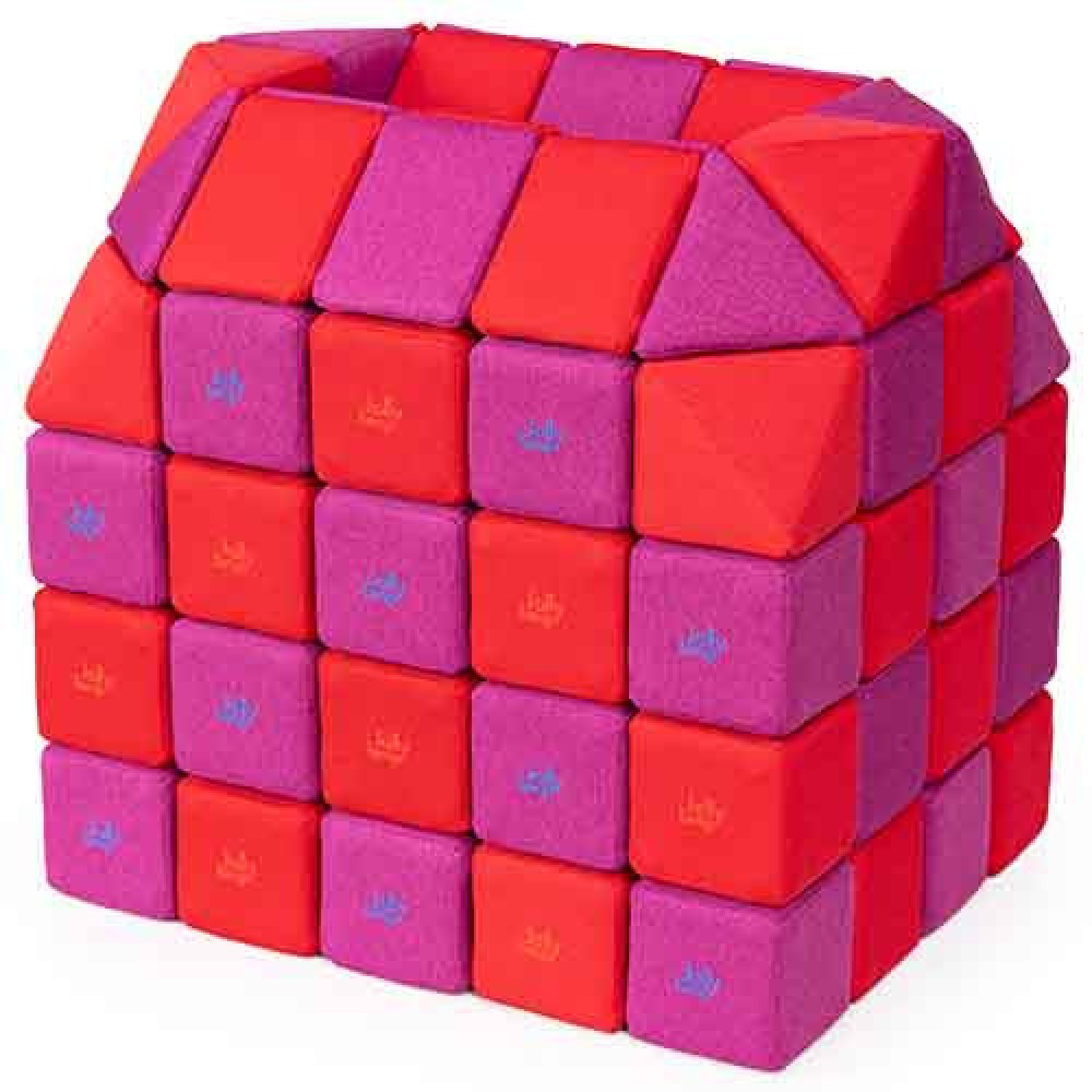 Jollyheap Magnetic blocks 100 pieces-4 shapes