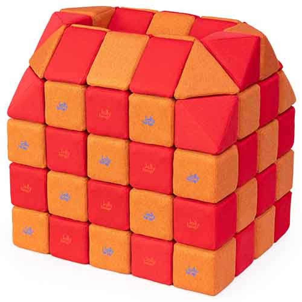 Jollyheap Magnetic blocks 100 pieces-4 shapes